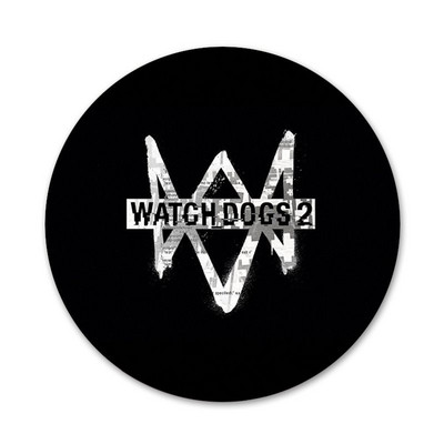 Watch Dogs 2 Dedsec sagės segtukas Cosplay ženklelio priedai drabužiams kuprinės papuošimo dovana