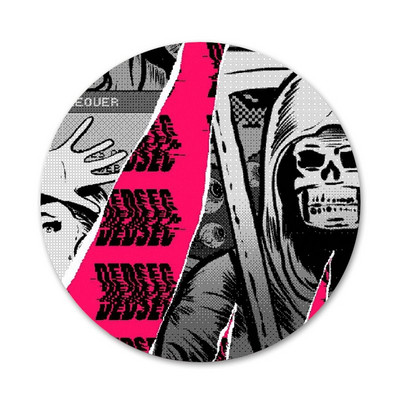 Watch Dogs 2 Dedsec sagės segtukas Cosplay ženklelio priedai drabužiams kuprinės papuošimo dovana