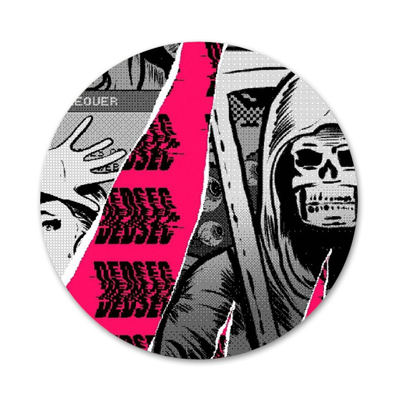 Watch Dogs 2 Dedsec sagės segtukas Cosplay ženklelio priedai drabužiams kuprinės papuošimo dovana