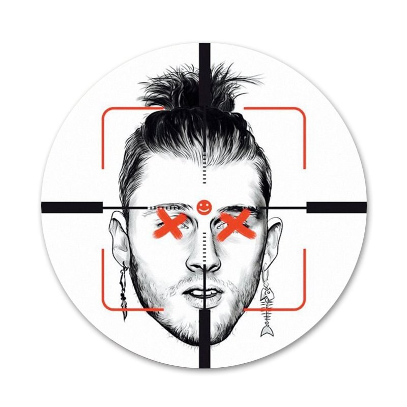 Hop Rapper Eminem rap Icons Pins Διακοσμητικό σήμα Καρφίτσες Μεταλλικές κονκάρδες για ρούχα Διακόσμηση σακιδίου πλάτης