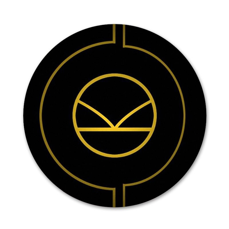 Kingsman slaptosios tarnybos dizaino ženklelio sagės smeigtuko priedai drabužiams kuprinės papuošimo dovana