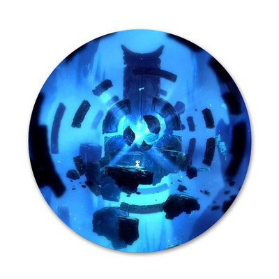 Ori i slijepa šuma ikone pribadače značke ukras broševi metalne značke za odjeću ukras ruksak 58 mm