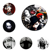 58 mm Marilyn Manson značka broš igla dodaci za odjeću ruksak ukras dar