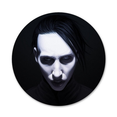 58 mm Marilyn Manson značka broš igla dodaci za odjeću ruksak ukras dar