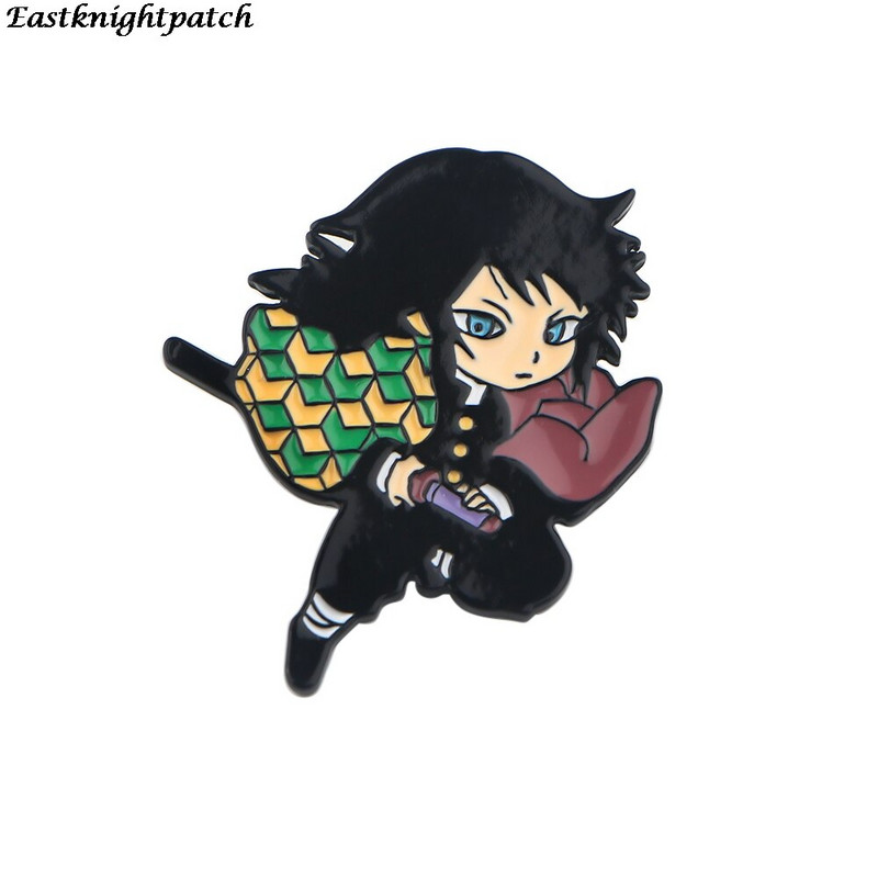 E2981 Anime metalinis smeigtukas kuprinės ženklelis, kepurės segtukas, moteriškas, vyriškas atlapo segtukai, apykaklės sagė, dovana