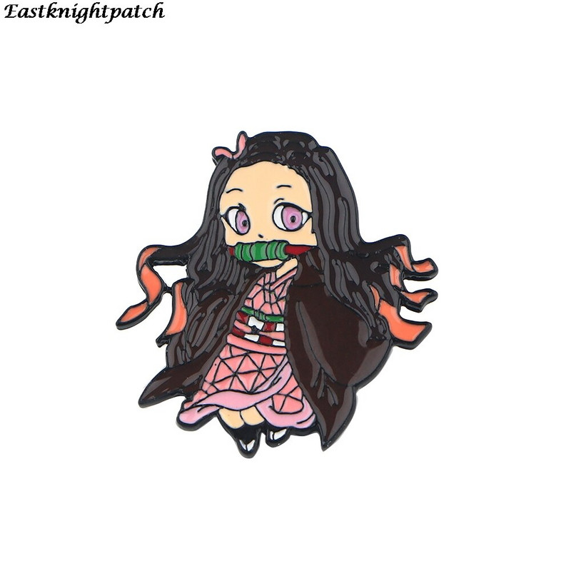 E2981 Anime metalinis smeigtukas kuprinės ženklelis, kepurės segtukas, moteriškas, vyriškas atlapo segtukai, apykaklės sagė, dovana