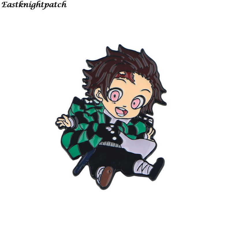 E2981 Anime metalinis smeigtukas kuprinės ženklelis, kepurės segtukas, moteriškas, vyriškas atlapo segtukai, apykaklės sagė, dovana