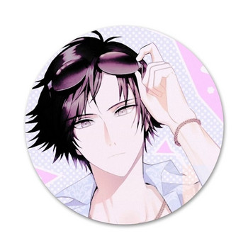 58 mm Mystic Messenger Аниме Икони Щифтове Декорация на значки Брошки Метални значки за дрехи Декорация на раница