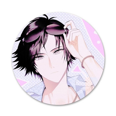 58 mm Mystic Messenger Anime piktogramos Smeigtukai Ženkliuko dekoravimas Sagės Metaliniai ženkleliai drabužiams Kuprinės papuošimas