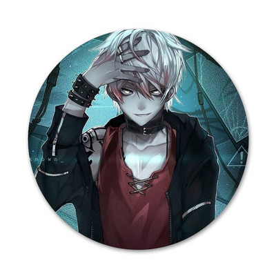 58 mm Mystic Messenger Anime piktogramos Smeigtukai Ženkliuko dekoravimas Sagės Metaliniai ženkleliai drabužiams Kuprinės papuošimas