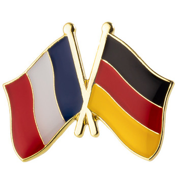 Знаме на швейцарското приятелство Метални значки за игли Декоративни игли за брошка за дрехи