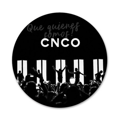 Εικονίδια CNCO Καρφίτσες Διακοσμητικό σήμα Καρφίτσες Μεταλλικές κονκάρδες για ρούχα Διακόσμηση σακιδίου πλάτης 58mm