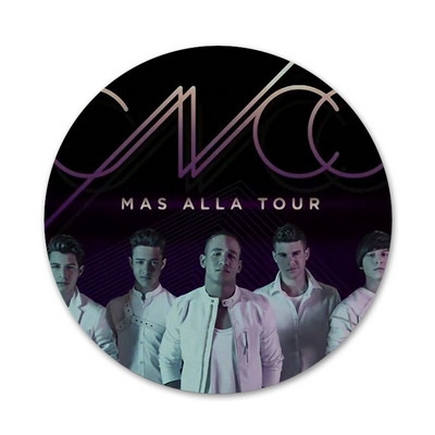 Εικονίδια CNCO Καρφίτσες Διακοσμητικό σήμα Καρφίτσες Μεταλλικές κονκάρδες για ρούχα Διακόσμηση σακιδίου πλάτης 58mm