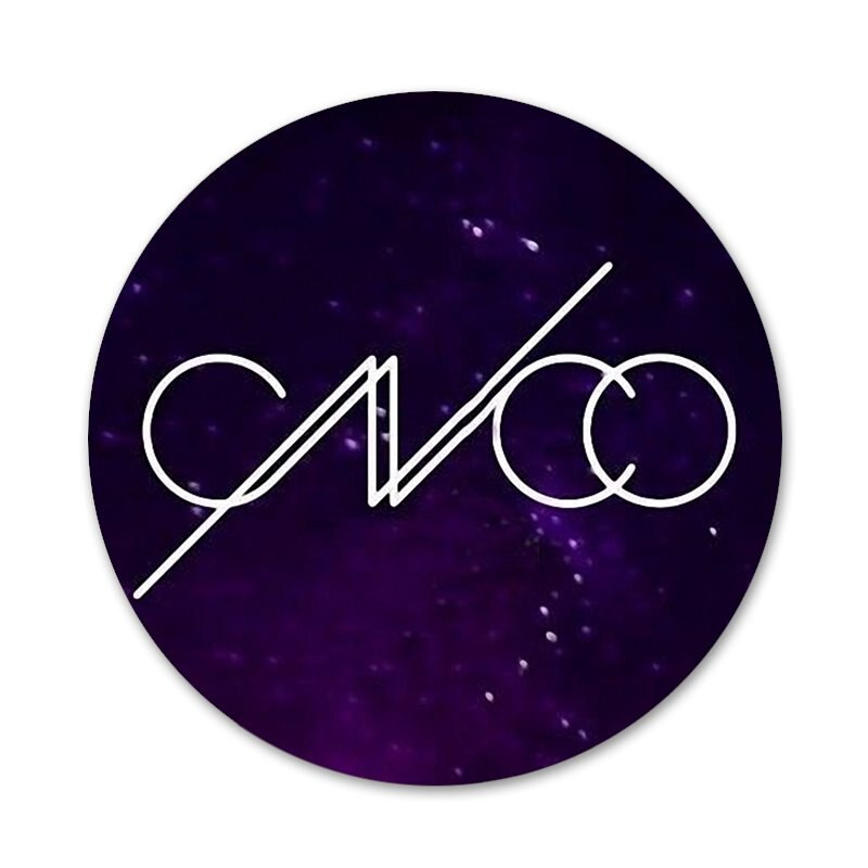 Εικονίδια CNCO Καρφίτσες Διακοσμητικό σήμα Καρφίτσες Μεταλλικές κονκάρδες για ρούχα Διακόσμηση σακιδίου πλάτης 58mm