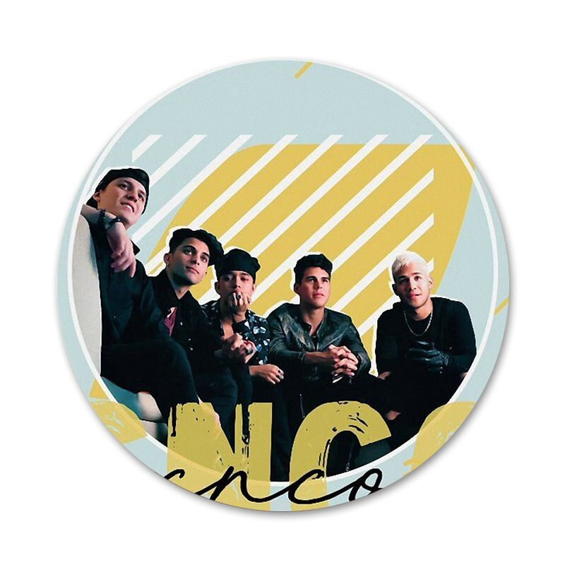 Εικονίδια CNCO Καρφίτσες Διακοσμητικό σήμα Καρφίτσες Μεταλλικές κονκάρδες για ρούχα Διακόσμηση σακιδίου πλάτης 58mm