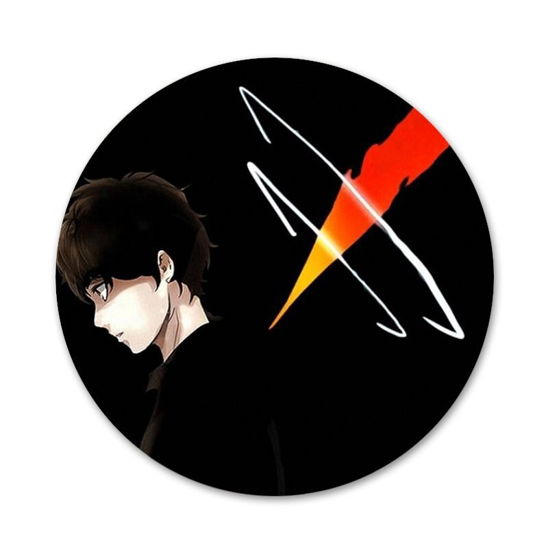 Tower of God Bedž Broš Igla Dodaci za odjeću Ruksak Dekoracija dar 58 mm