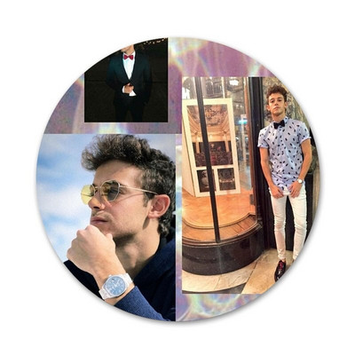 Ruggero Pasquarelli Icons Pins Διακοσμητικό σήμα Καρφίτσες Μεταλλικές κονκάρδες για ρούχα Διακόσμηση σακιδίου πλάτης