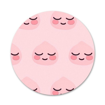 58 mm Japonija Mielas animacinis filmas Kobito Persiko rožinė Piktogramos Smeigtukai Ženkliuko apdaila Sagės Metaliniai ženkleliai drabužiams Kuprinės puošimas