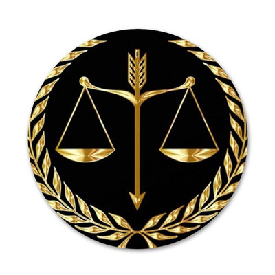 58 mm student prava pravnik sudac bedž broš igla dodaci za odjeću ruksak ukras dar