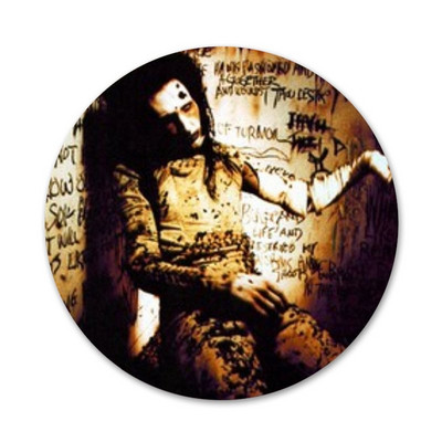 Marilyn Manson ženklelis sagės segtukas Priedai drabužiams Kuprinės dekoravimo dovana 58 mm