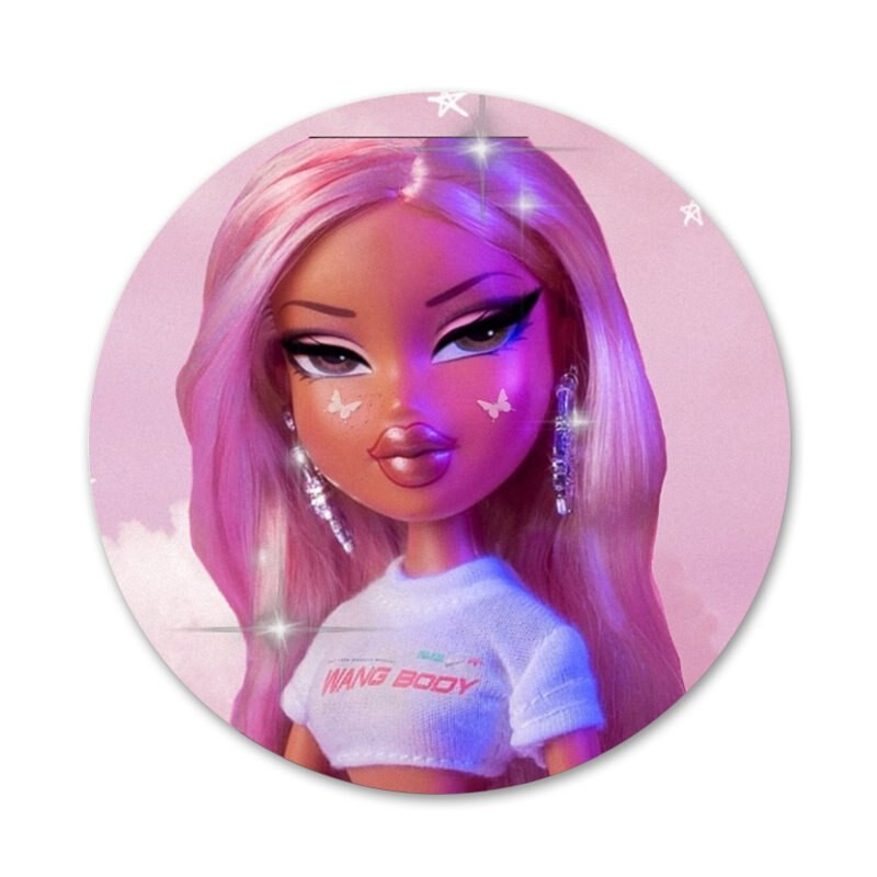 Bratz lutka značka broš igla dodaci za odjeću ruksak ukras dar