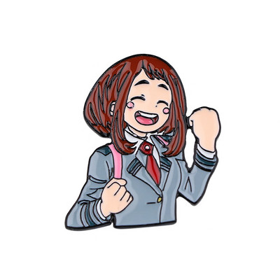 E3677 Anime japonez My Hero Academy Ace emailate pentru haine Insigne pe rucsac Ace de rever Decortion Bijuterii Accesorii Cadouri