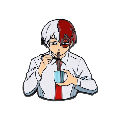 E3677 Anime japonez My Hero Academy Ace emailate pentru haine Insigne pe rucsac Ace de rever Decortion Bijuterii Accesorii Cadouri