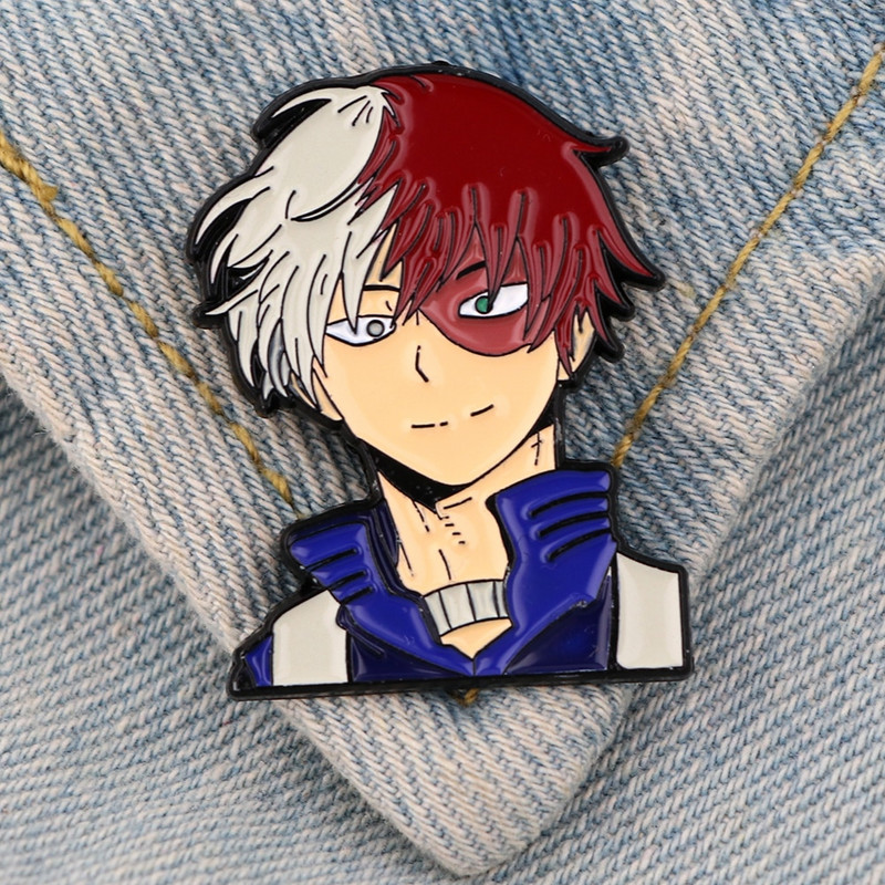 E3677 Anime japonez My Hero Academy Ace emailate pentru haine Insigne pe rucsac Ace de rever Decortion Bijuterii Accesorii Cadouri