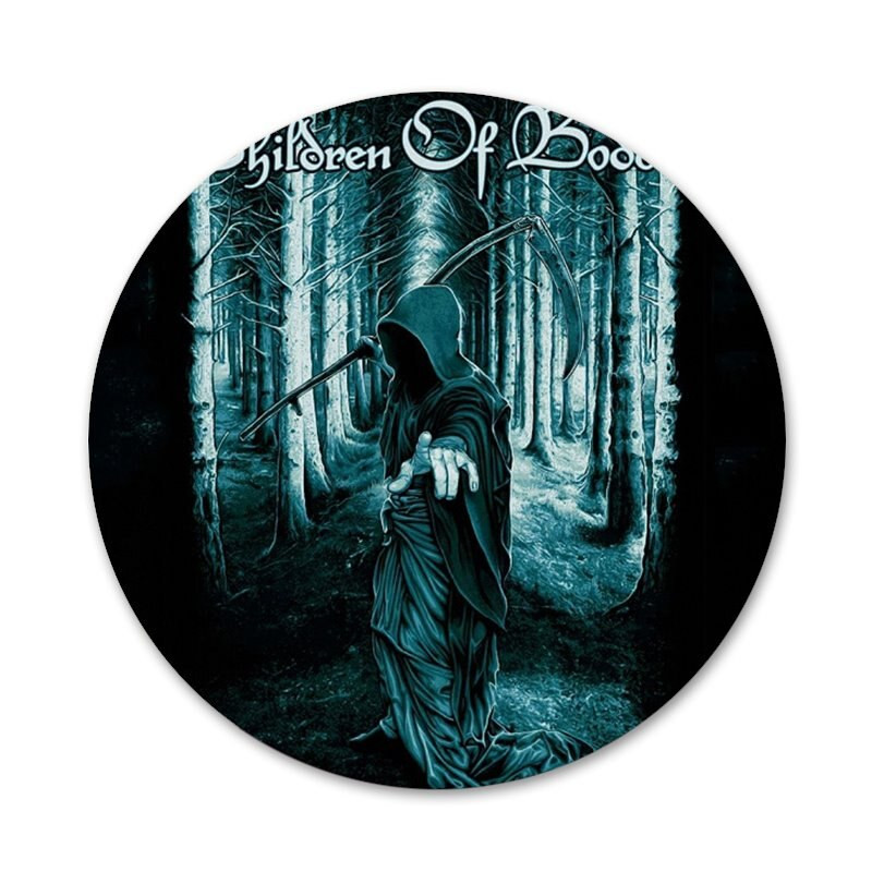 Children of Bodom Φινλανδική μέταλ μπάντα Badge Brooch Pin Accessories For Clothes Backpack Decoration δώρο