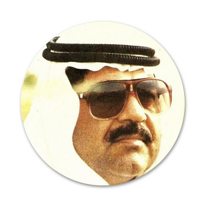 Saddam Hussein Irak Arapske ikone Igle Dekoracija znački Broševi Metalne značke za odjeću Dekoracija ruksaka 58 mm