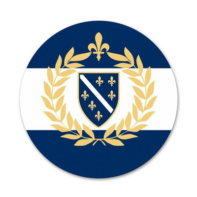 Zastava Bosne i Hercegovine Bedž Broš Igla Dodaci Za Odjeću Ruksak Dekoracija Poklon 58 mm