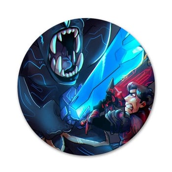 Trollhunters Tales of Arcadia Καρφίτσα Καρφίτσα Cosplay Badge Αξεσουάρ για Ρούχα Δώρο Δώρο Σακίδιο πλάτης 58mm