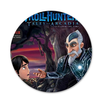 Trollhunters Tales of Arcadia Broš Igla Cosplay značka Dodaci za odjeću Ruksak Dekoracija Poklon 58 mm