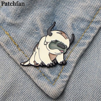 Patchfan Avatar cartoon momo Zinc tie Pins раница дрехи брошки за мъже жени шапка декорация значки медал A2263