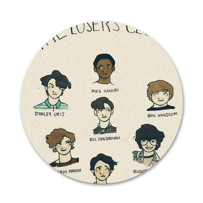 58 mm Richie ir Eddie gerbėjų piktogramos Smeigtukai Ženkliuko dekoravimas Sagės Metaliniai ženkleliai drabužiams Kuprinės papuošimas