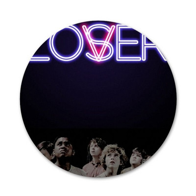 58 mm Richie ir Eddie gerbėjų piktogramos Smeigtukai Ženkliuko dekoravimas Sagės Metaliniai ženkleliai drabužiams Kuprinės papuošimas