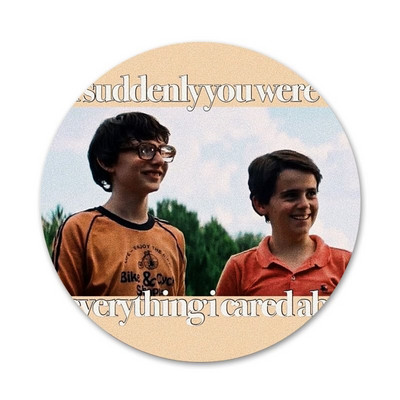 58 mm Richie ir Eddie gerbėjų piktogramos Smeigtukai Ženkliuko dekoravimas Sagės Metaliniai ženkleliai drabužiams Kuprinės papuošimas