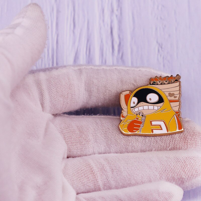 E4058 My Hero Academia atvartas kuprinės emalio segtukas Anime sagė drabužiams portfelis ženkleliai kuprinė ženklelis Naujųjų metų dovana