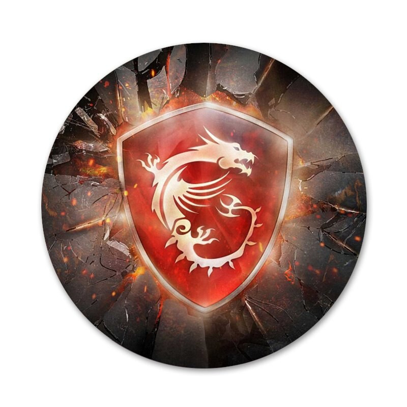 MSI Dragon Logo Badge Broš Pin Dodaci Za Odjeću Ruksak Dekoracija dar