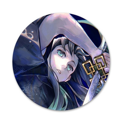 Kimetsu no Yaiba Muichiro Tokito Badge καρφίτσα καρφίτσα Αξεσουάρ για ρούχα Σακίδιο πλάτης Δώρο Δώρο 58mm