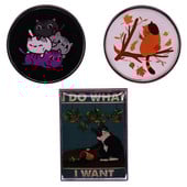 C2833 Emajlirane igle za mačku Značka za mače Prilagođeni broš Torba za odjeću Igla za rever Crtić Životinja Nakit Poklon