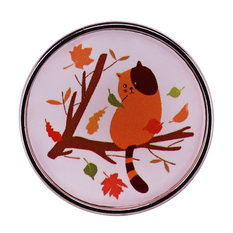 C2833 Emajlirane igle za mačku Značka za mače Prilagođeni broš Torba za odjeću Igla za rever Crtić Životinja Nakit Poklon