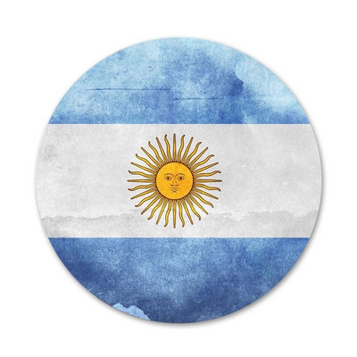 Kolumbija Brazil Argentina Australija Ikone zastave Igle Dekoracija značke Broševi Metalne značke za odjeću Dekoracija ruksaka