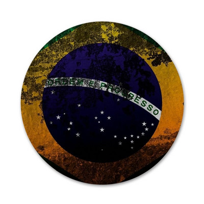 Kolumbija Brazil Argentina Australija Ikone zastave Igle Dekoracija značke Broševi Metalne značke za odjeću Dekoracija ruksaka