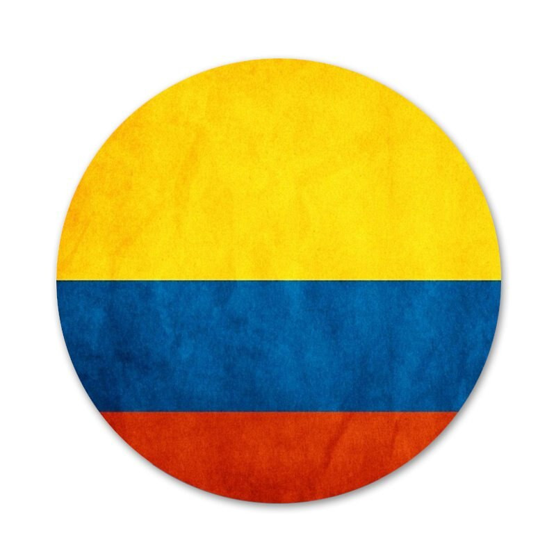 Kolumbija Brazil Argentina Australija Ikone zastave Igle Dekoracija značke Broševi Metalne značke za odjeću Dekoracija ruksaka