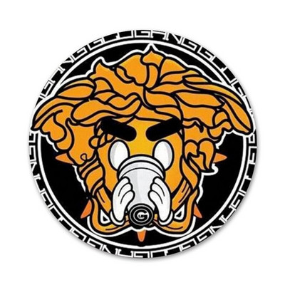 Glo Gang And Chief Keef Νεότερο Super Badge Καρφίτσα Αξεσουάρ για Ρούχα Δώρο Δώρο Σακίδιο πλάτης