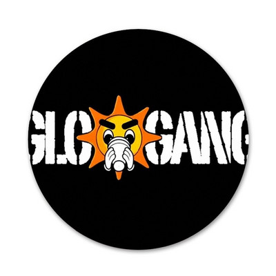 Glo Gang And Chief Keef Νεότερο Super Badge Καρφίτσα Αξεσουάρ για Ρούχα Δώρο Δώρο Σακίδιο πλάτης