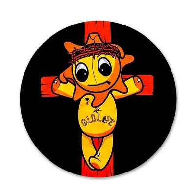 Glo Gang And Chief Keef Νεότερο Super Badge Καρφίτσα Αξεσουάρ για Ρούχα Δώρο Δώρο Σακίδιο πλάτης