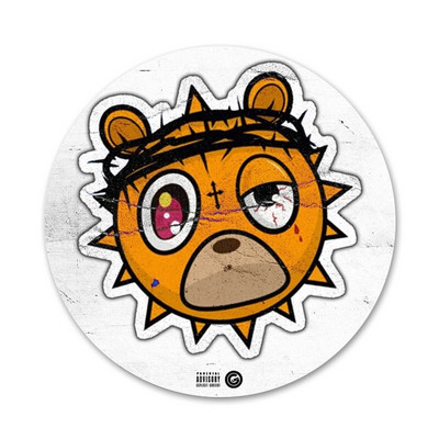 Glo Gang And Chief Keef Νεότερο Super Badge Καρφίτσα Αξεσουάρ για Ρούχα Δώρο Δώρο Σακίδιο πλάτης