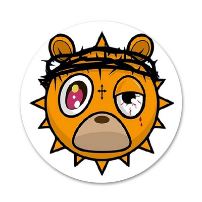 Glo Gang And Chief Keef Νεότερο Super Badge Καρφίτσα Αξεσουάρ για Ρούχα Δώρο Δώρο Σακίδιο πλάτης